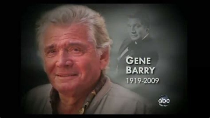 Actor Gene Barry Dies
