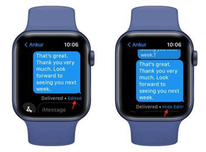Apple Watch Message