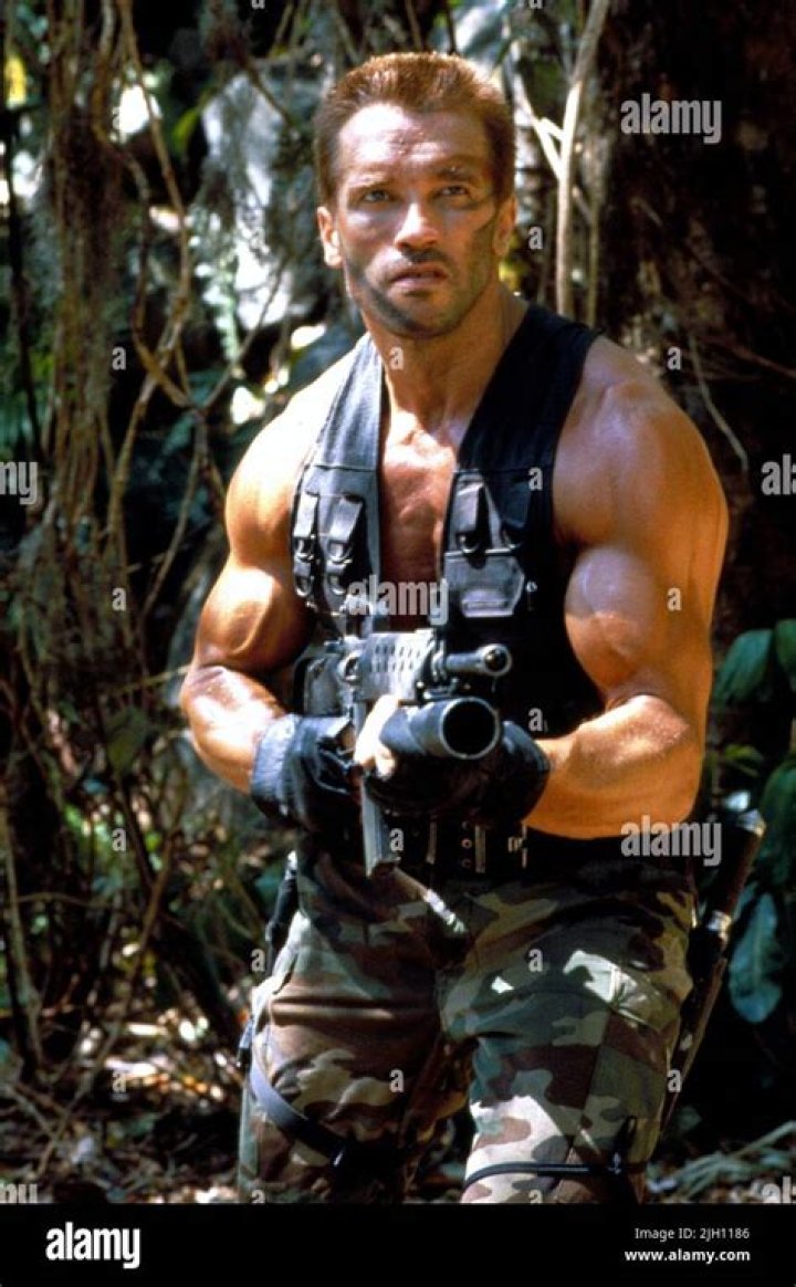 Arnold Schwarzenegger in Predator 1987