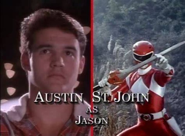 Austin St. John as Jason in Mighty Morphin Power Rangers