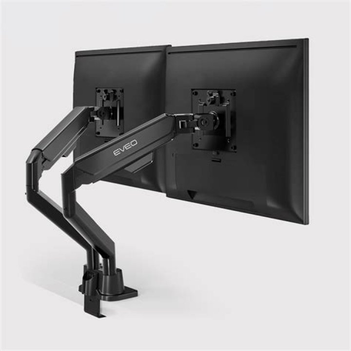 Buy EVEO White Premium Dual Monitor Stand 1032&rdquo;,Dual Monitor VESA