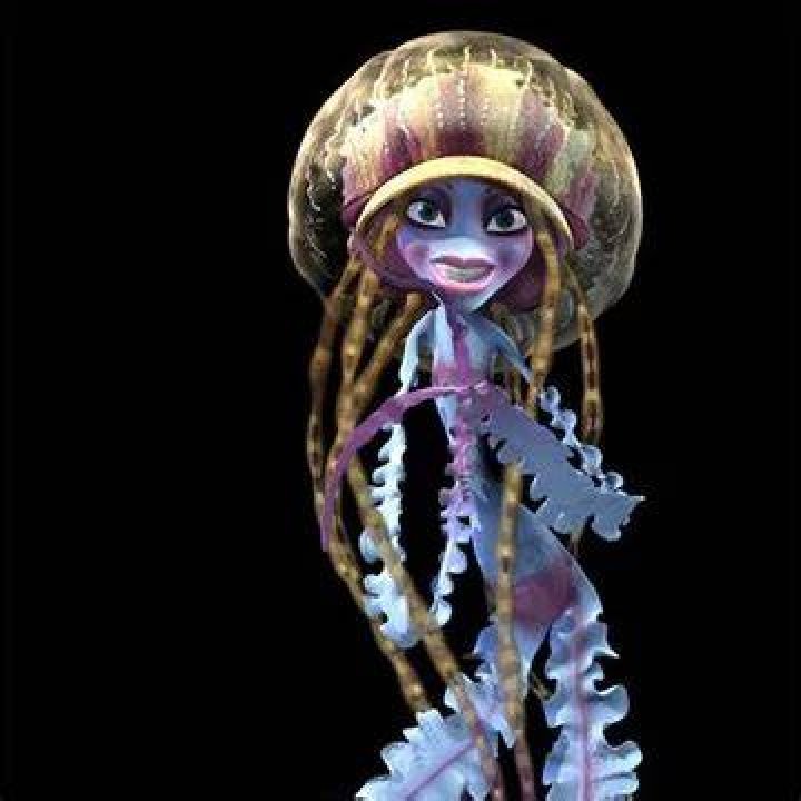 Christina Aguilera as a jellyfish in Shark Tale.
