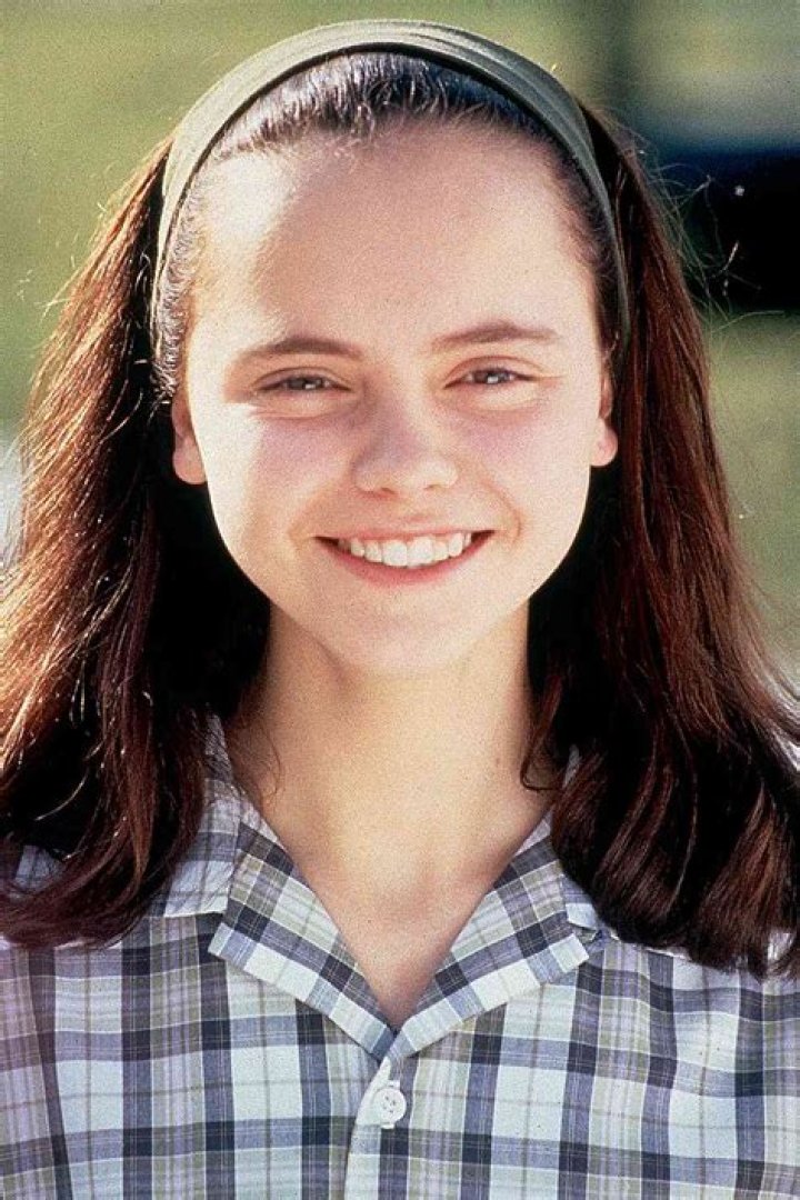 Christina ricci playing at the playground