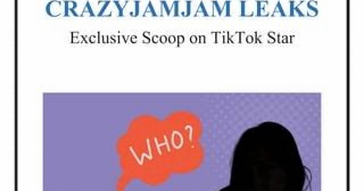 Crazyjamjam Leaked Fanfix: Everything You Need to Know