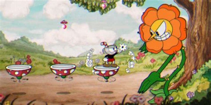 Cuphead Versus Flower