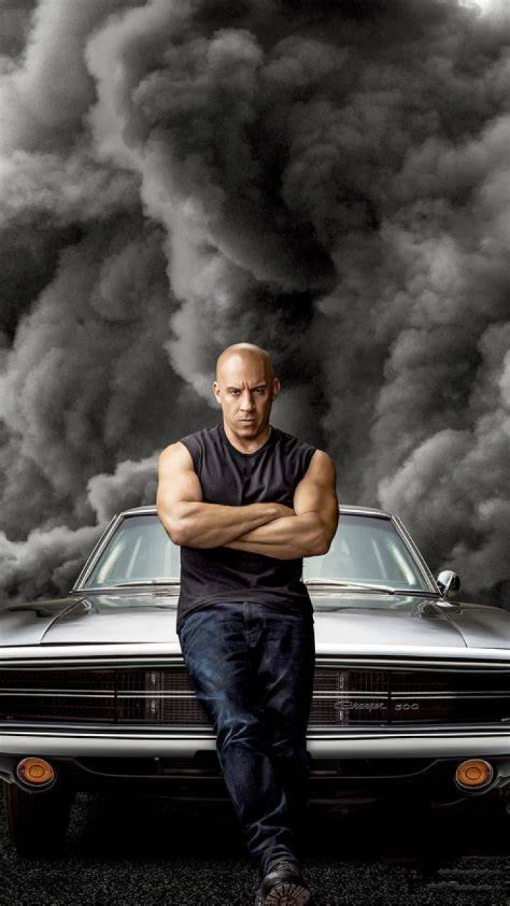 Dominic Toretto's son wears headphones
