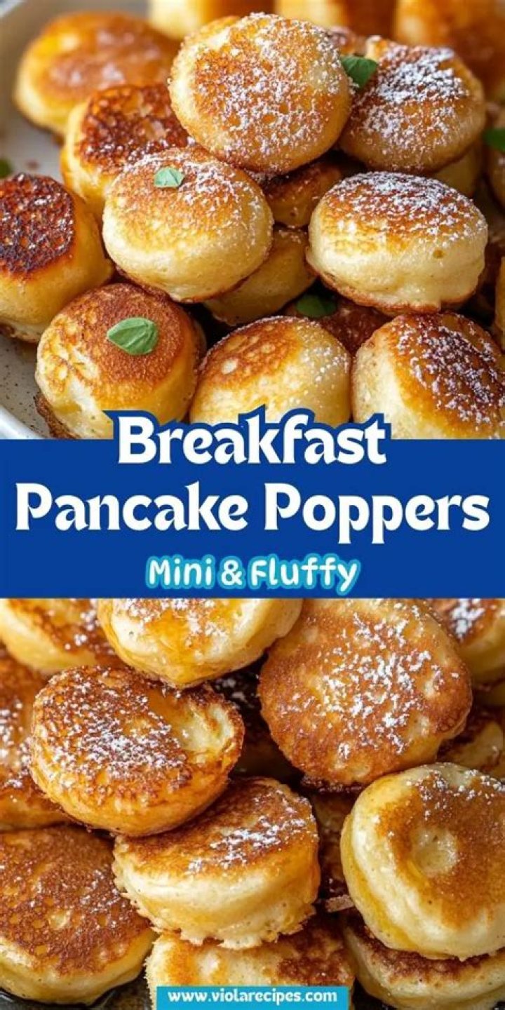 Easy Pancake Poppers Babycakes recipes, Pancake bites recipe, Sweet
