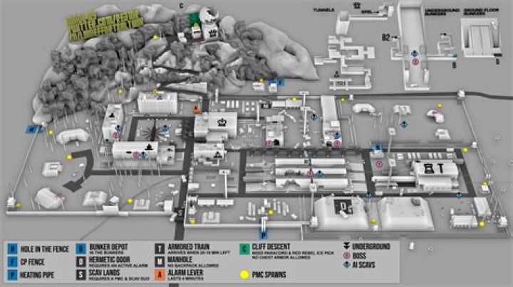 Escape From Tarkov Reserve Map Guide (2021) Gamer Journalist
