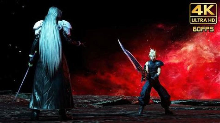 FF7 Remake Intergrade Sephiroth Cloud