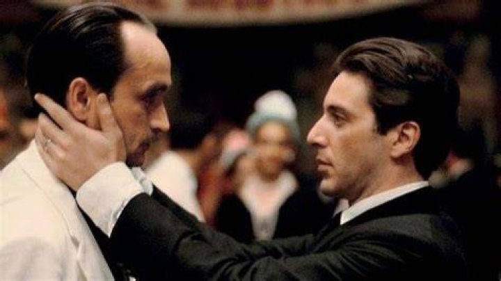 Fredo introduces his brother Michael Corleone to Moe Greene in The Godfather