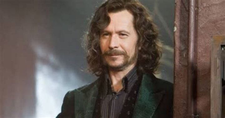 Gary Oldman as Sirius Black in the Harry Potter movies.
