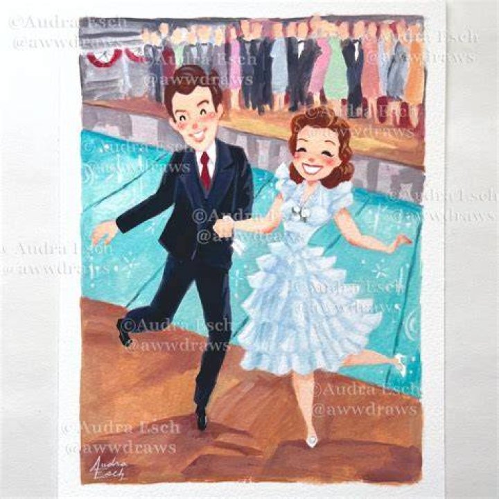 George and Mary dancing together in It's a Wonderful Life