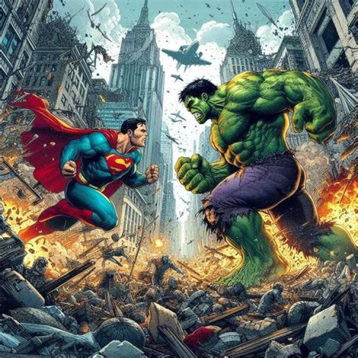 Hulk vs Superman strongest