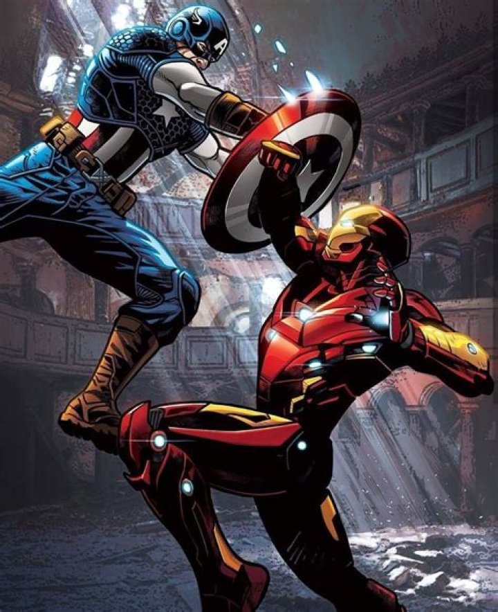 Iron Man and Captain America in the MCU
