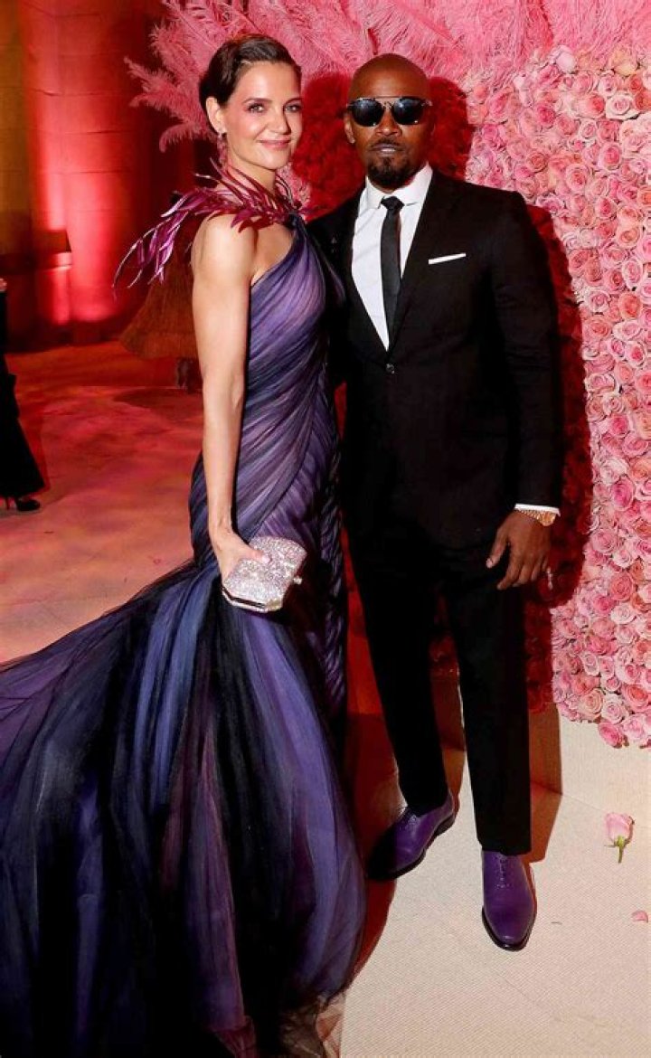 Jamie Foxx and Katie Holmes Make It Met Gala Official, Posing at First