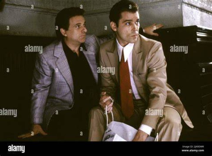 Joe Pesci as Tommy, Ray Liotta as Henry and Gaetano LoGiudice in Goodfellas