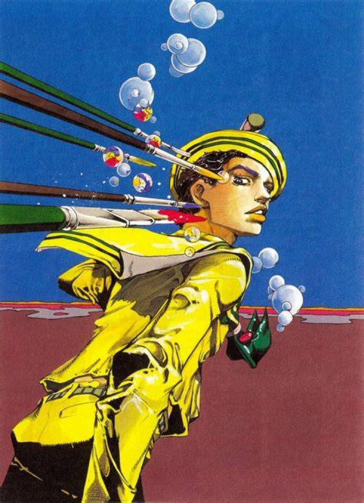 Jojolion cover with Bubbles.
