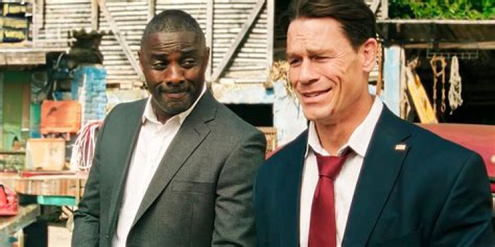Jon Cena, Idris Elba, and cast of The Suicide Squad.