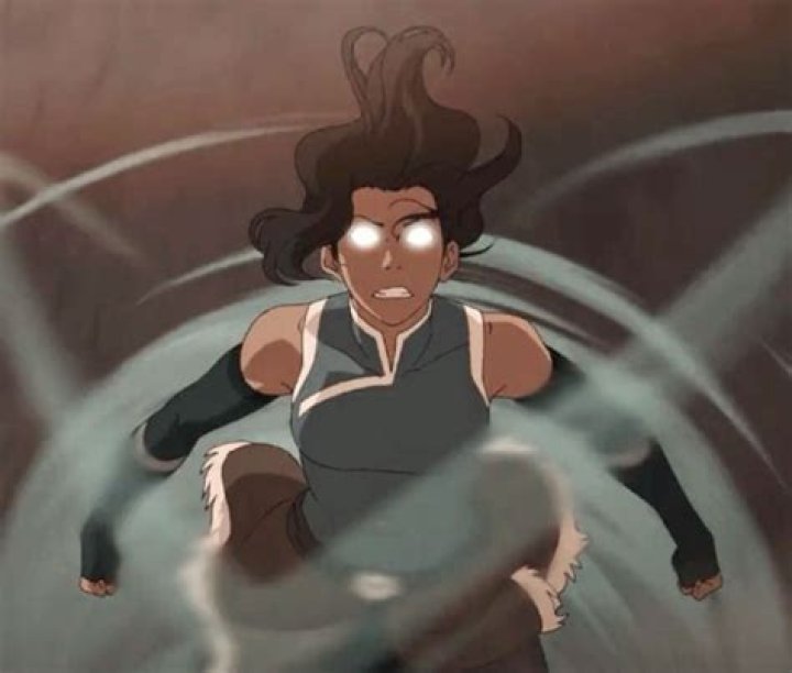 Korra in the Avatar State versus Unalaq