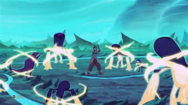 Korra Spirit Bending in the Avatar State