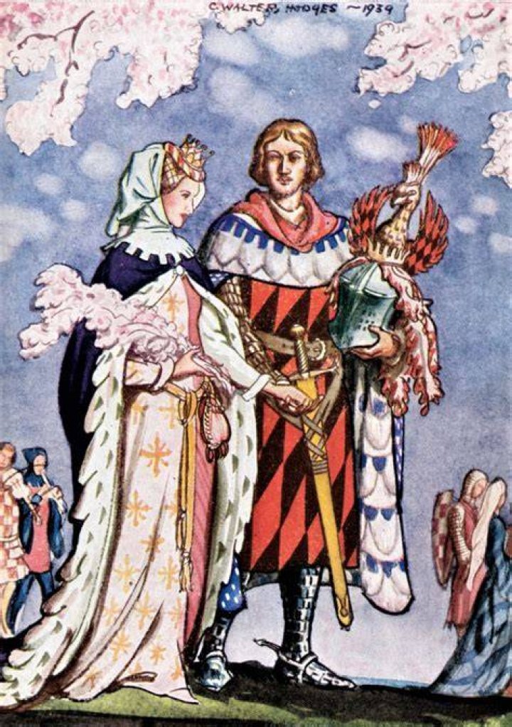lancelot and guinevere sword arthur