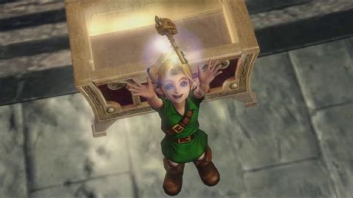 Legend of Zelda Chest Opening Link Most Useful Item