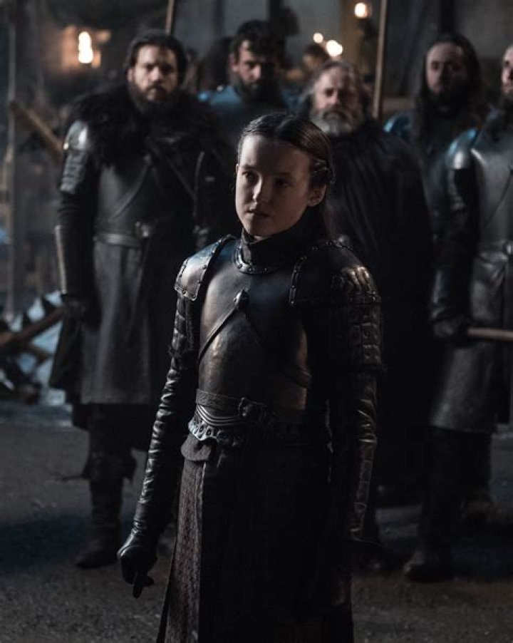 Lyanna Mormont in Season 8 Episode 1 of Game Of Thrones