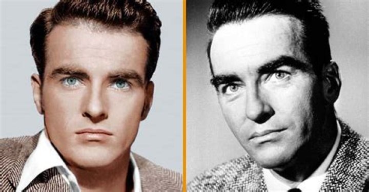 Montgomery Clift..BEFORE & AFTER the car accident in 1956 Montgomery