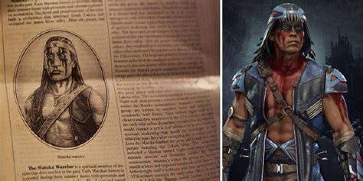 Mortal Kombat 2021 Nightwolf Easter Eg