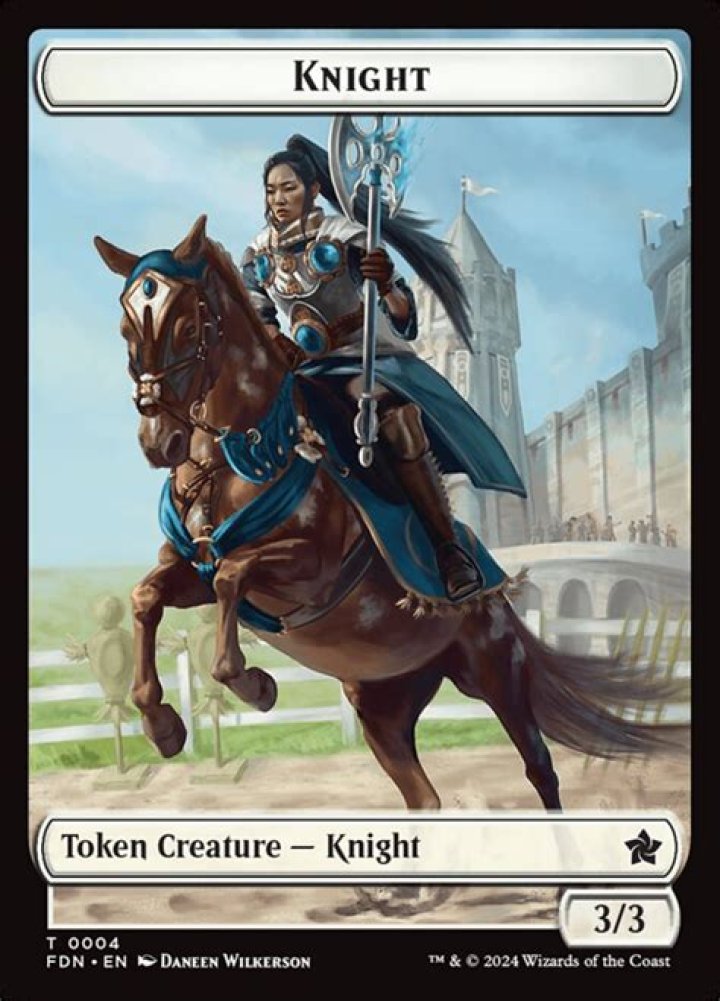 MtG Token Knight