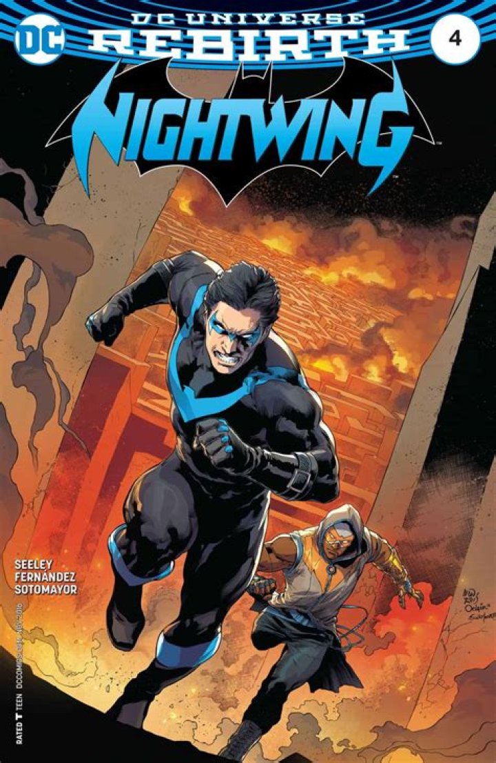 Nightwing in DC Rebirth.