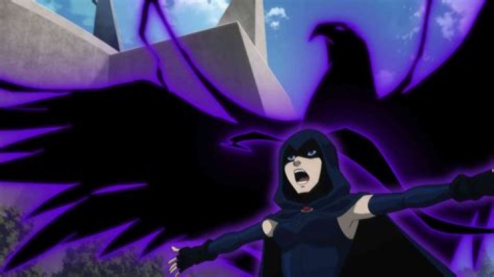 Raven using magic in Teen Titans.