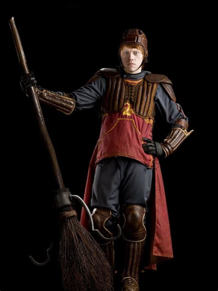 Ron in Quidditch Robes