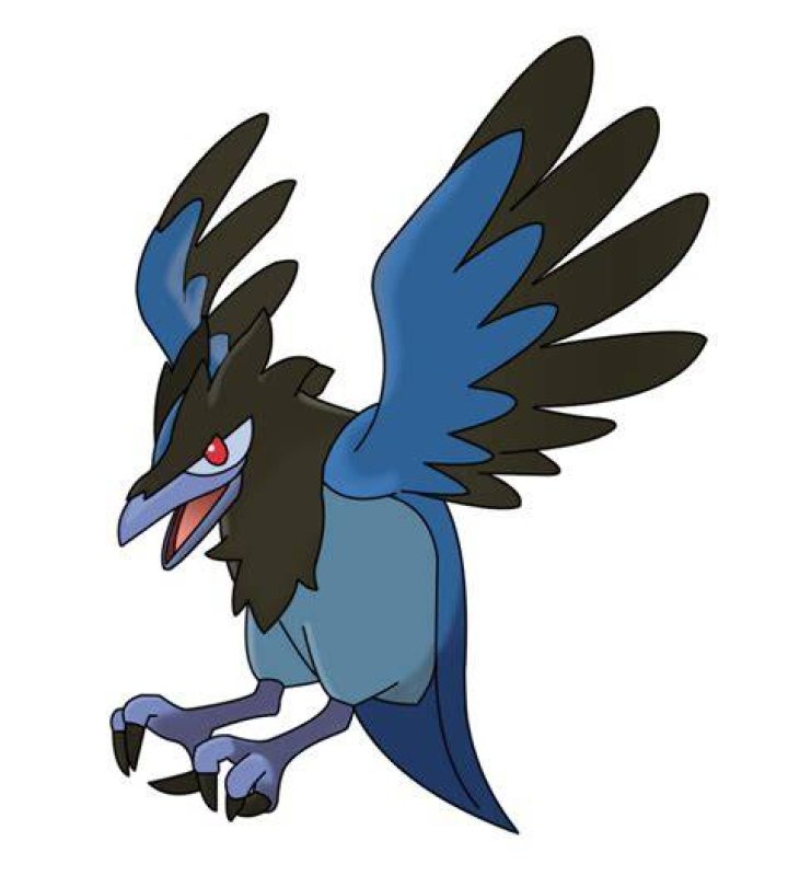 Rookidee on a blue background with text saying it is evolving in Pokemon: Sword & Shield.