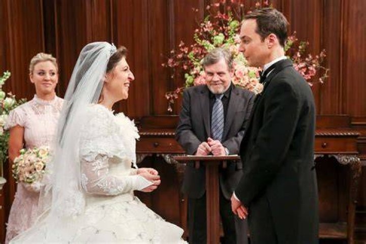 Sheldon and Amy get married on TBBT