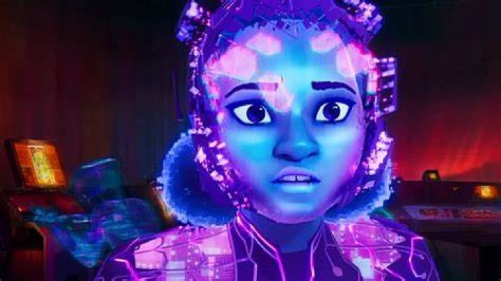 spider-byte in spider-man across the spider-verse trailer