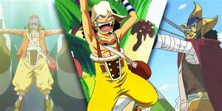 split image of usopp from one piece and ramna 12