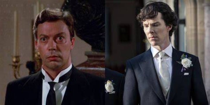 Split image of Wadsworth, Benedict Cumberbatch, Yvette, and Jennifer Lawrence