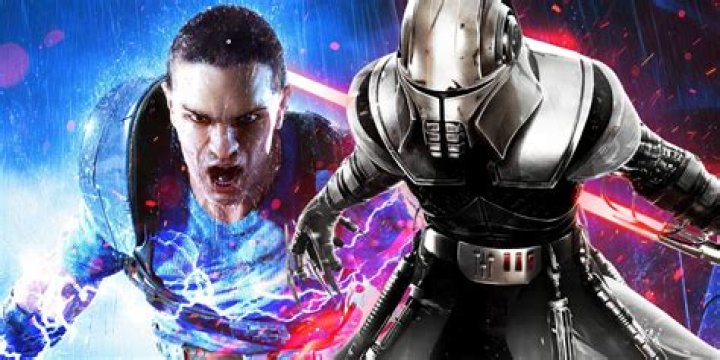 Starkiller from Star Wars: The Force Unleashed holds his lightsabers differently than other Force users with an inverted grip