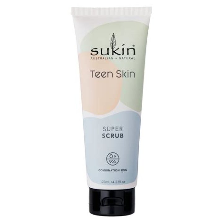 Sukin Teen Skin Super Scrub Combination Skin Types 125ml Woolworths