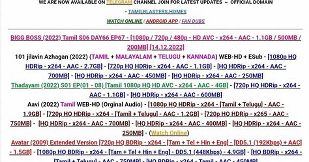 Tamil Blaster: the Ultimate Guide to Understanding and Utilizing Tamil Blaster Effectively