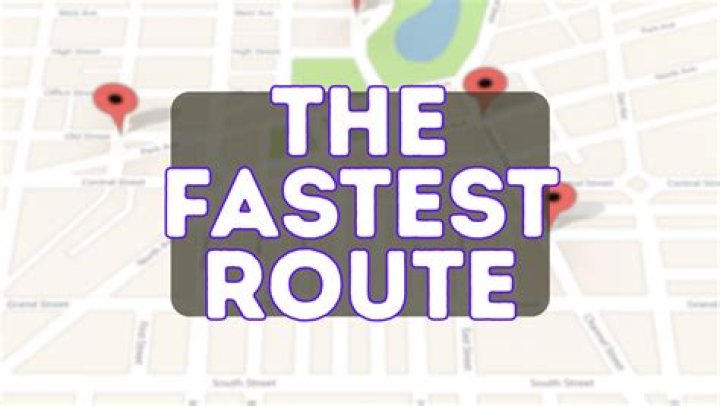The fastest route between Durrr Burger and Pizza Pit in Fortnite
