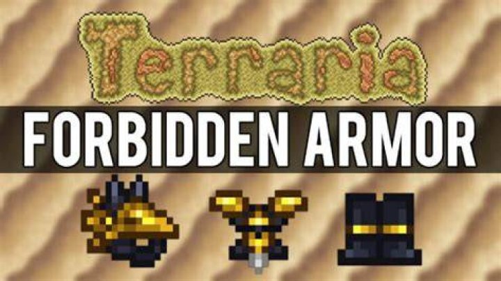 The Forbidden Armor in Terraria