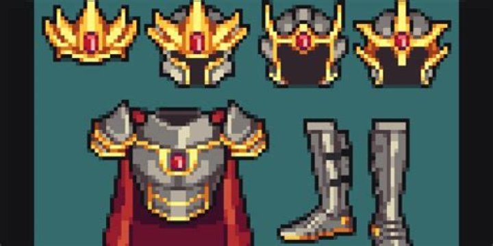 The Hallowed Armor in Terraria