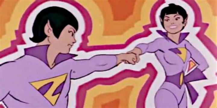The Wonder Twins using their powers.