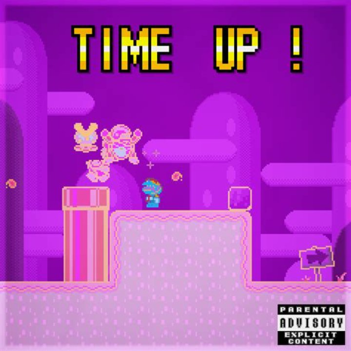 the yoshpit TIME UP ! r/fakealbumcovers