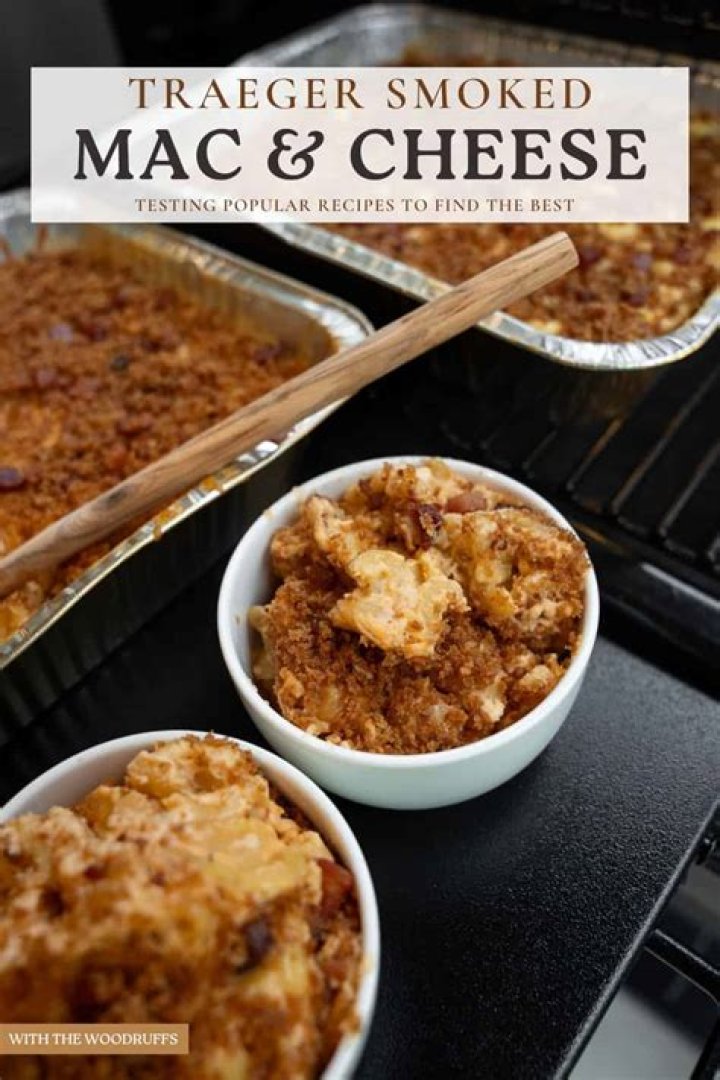 Traeger Smoked Mac and Cheese + {VIDEO}